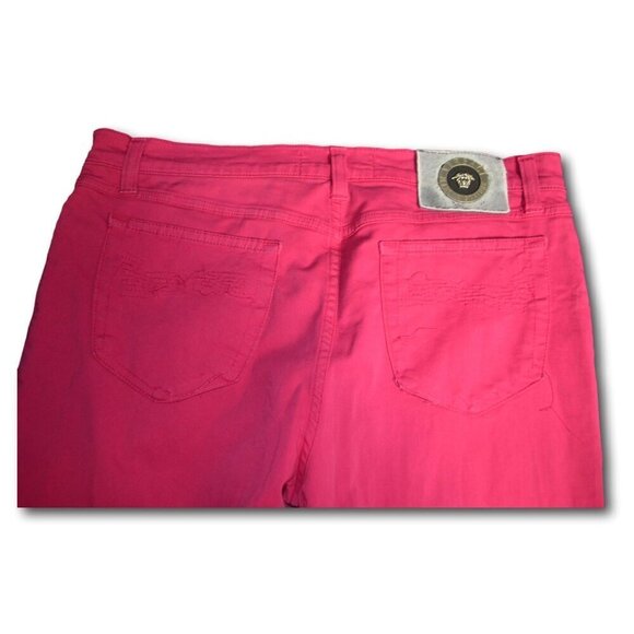 Versace Jeans Couture Womens Hot Pink Pants Size: 33 / 47 - Picture 5 of 5
